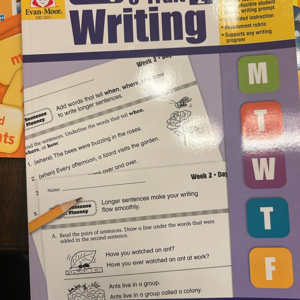 All new. #Homeschooling “spelling you see” 3 pages has been written inside.